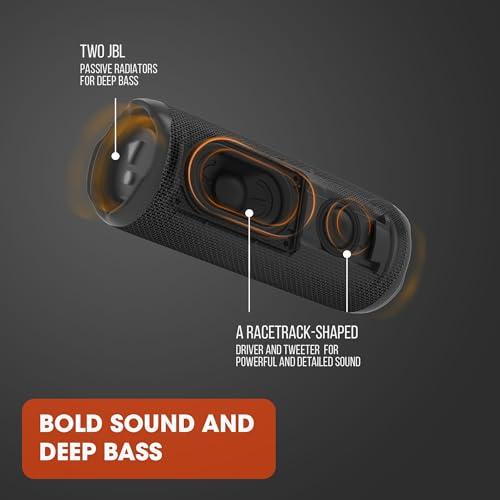 JBL JBL Flip 6 - Portable Bluetooth Speaker, powerful sound and deep bass, IPX7 waterproof, 12 hours of playtime, JBL PartyBoost for multiple speaker pairing for home, outdoor and travel (Camo)