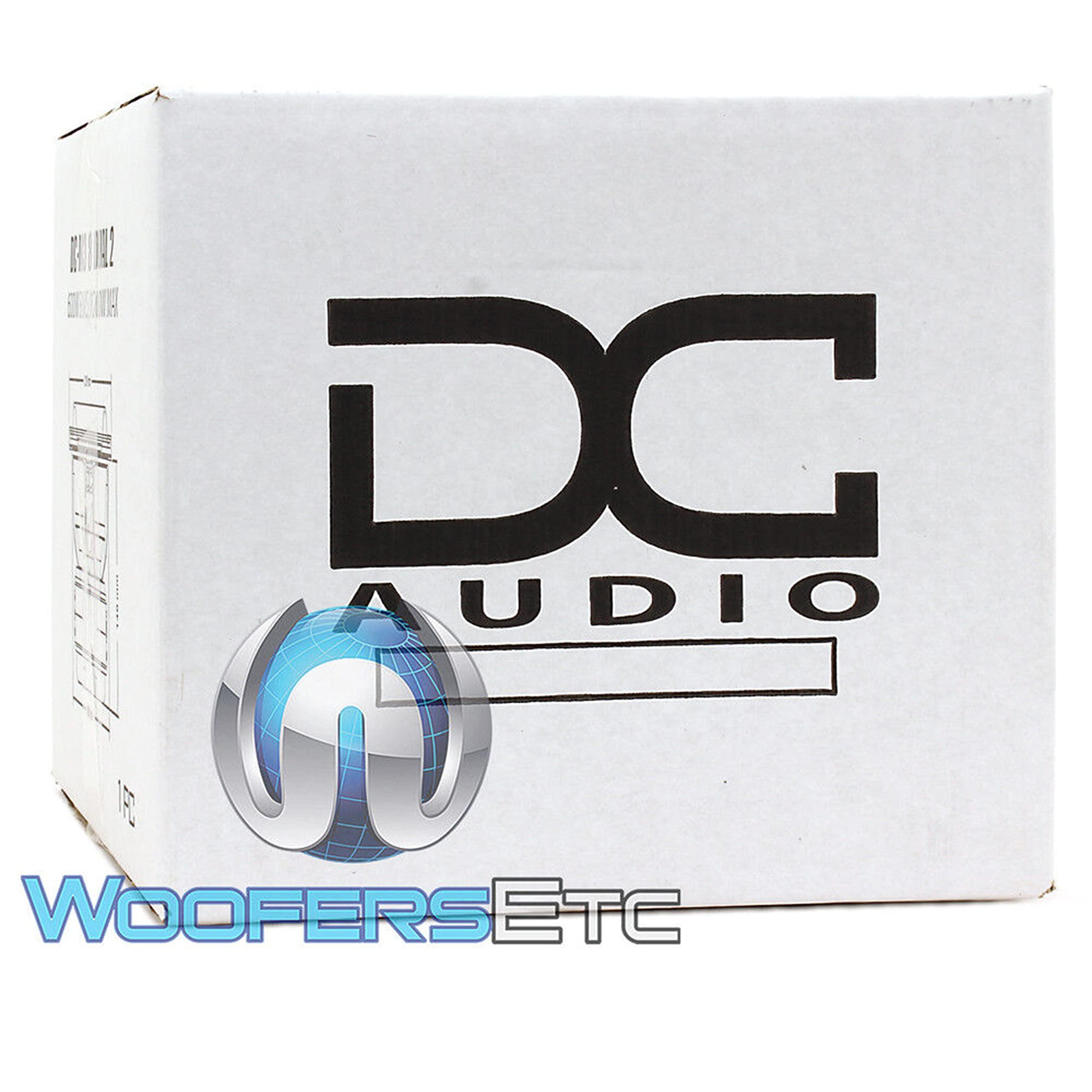 DC Audio Dc Audio M4 6.5 D4 Sub 6.5" Dual 4-OHM 600W Bass Subwoofer Speaker