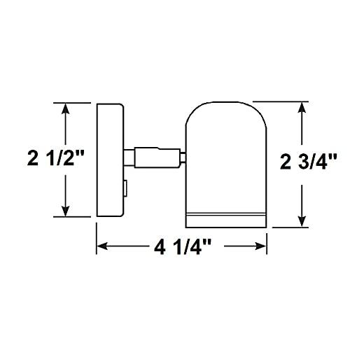 Boating Accessories Scandvik LED 304 Stainless Steel LED Reading Light - 8-30V