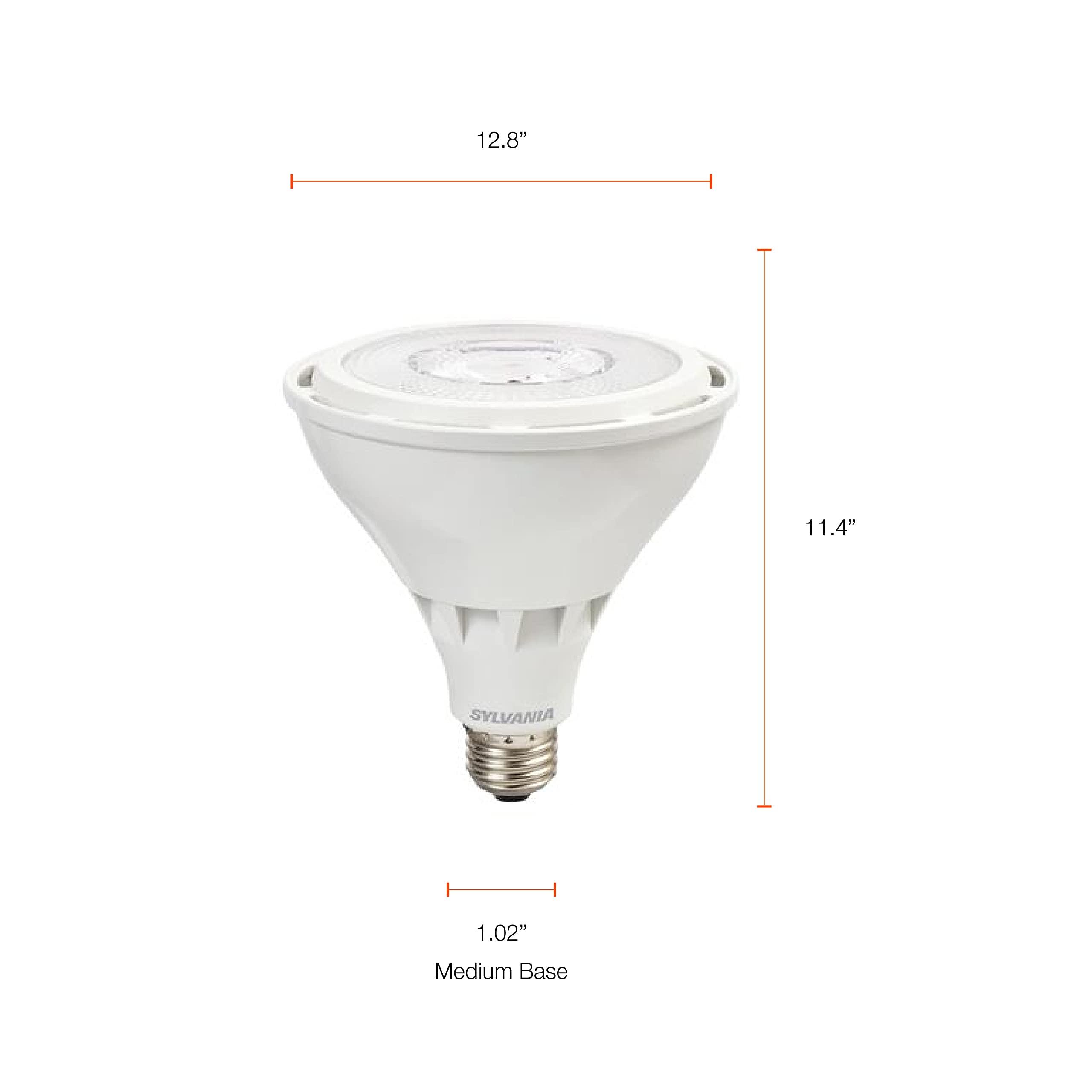 LEDVANCE SYLVANIA Night Chaser LED PAR38 Light Bulb, 250W=25W, Wet Rated, 2650 Lumens, 5000K, Daylight - 1 Pack (74794)