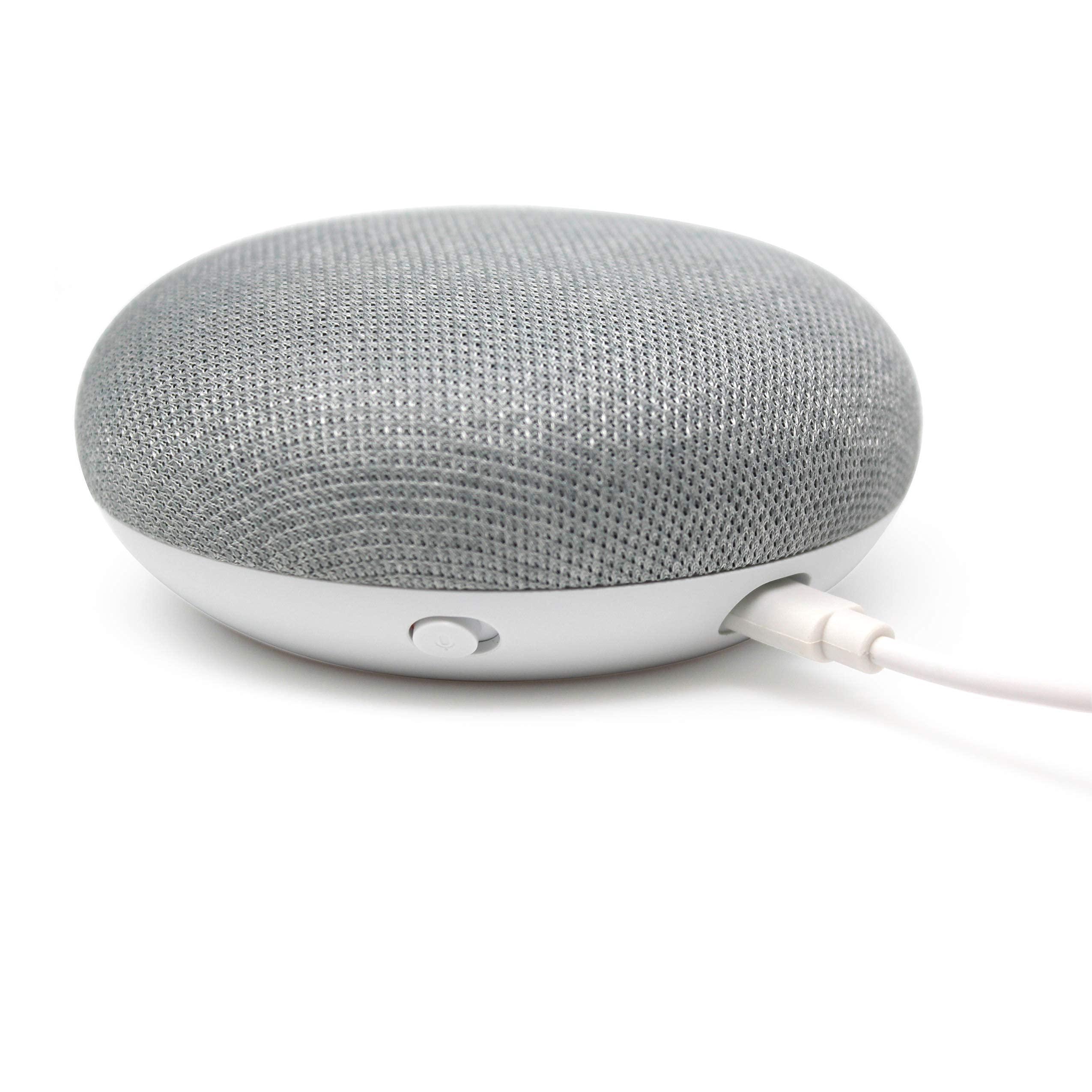 VEBNER Vebner 6ft Power Adapter Compatible with Google Home Mini Power Cable - Micro B Power Adapter (Long)