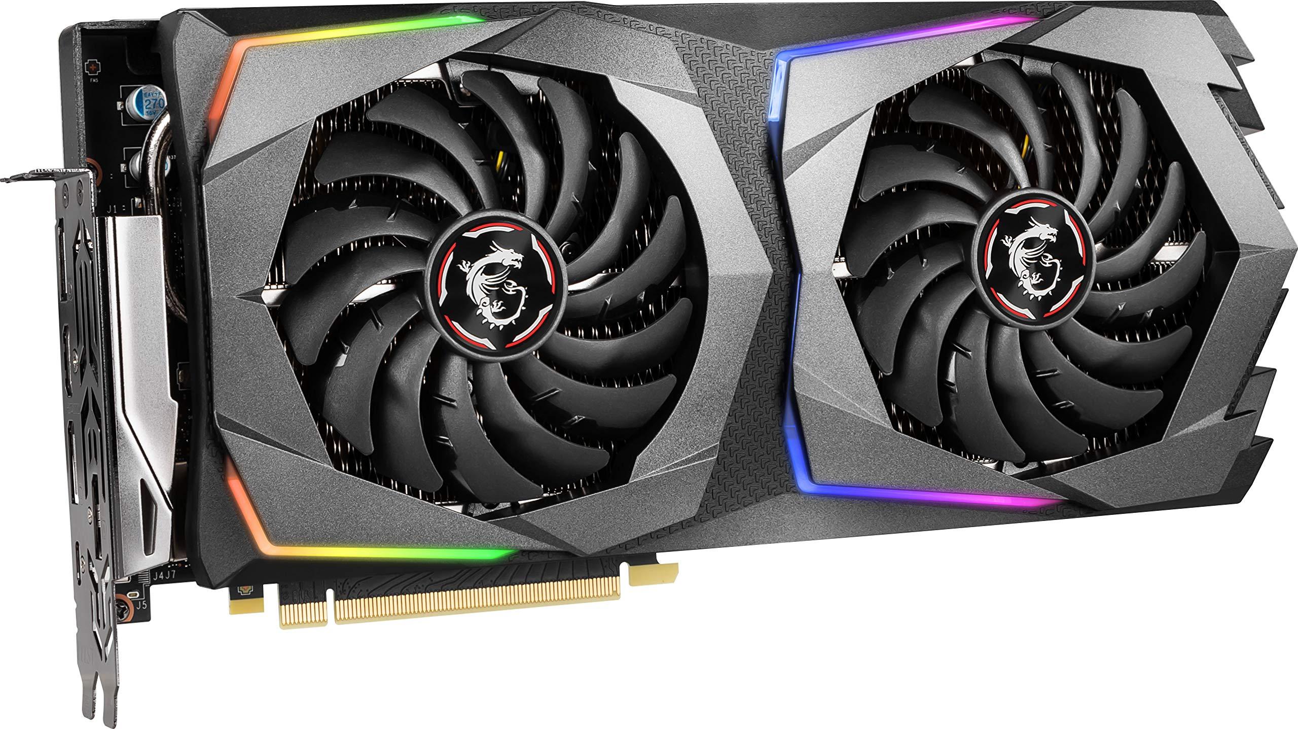 MSI MSI GAMING GeForce RTX 2070 8GB GDRR6 256-bit HDMI/DP/USB Ray Tracing Turing Architecture HDCP Graphics Card (RTX 2070 GAMING Z 8G)