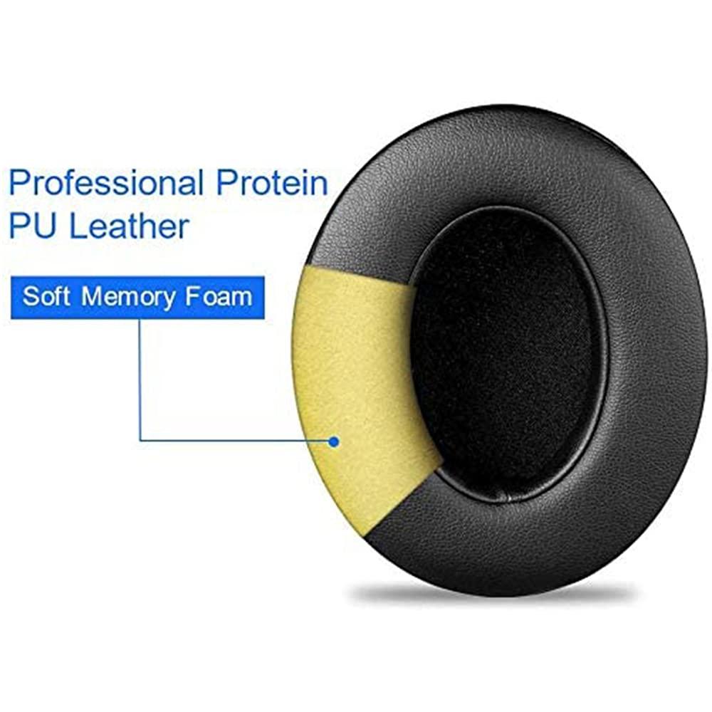 Eztronics Corp Replacement Ear Pads for Beats Studio 3 (A1914), Studio 3.0 Wireless Headphones Ear Cushions, Headset Earpads, Ear Cups Cover Repair Parts