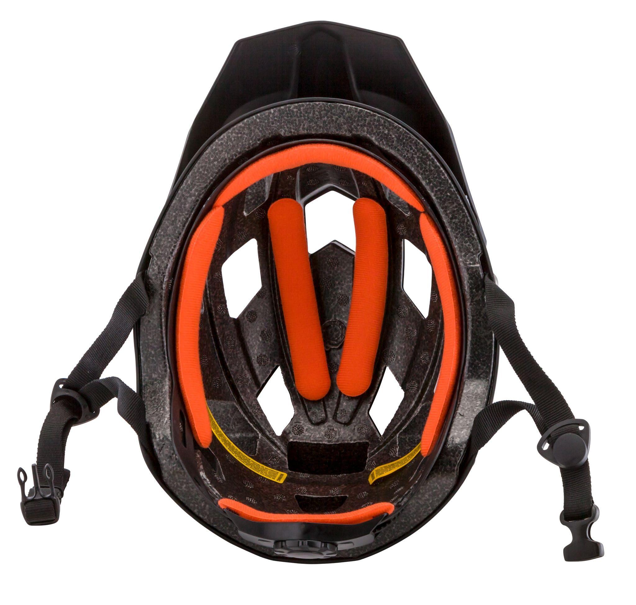 Schwinn Mongoose Capture Youth Bike Helmet, Ages 8-14, Built-in Camera Mount, Durable ABS Shell, Vents for Airflow, Adjustable Fit, Full-Range Internal Pads, Go-Pro Compatible, Helmet for Kids
