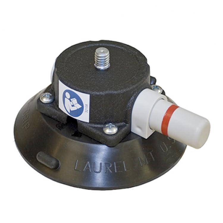 Wood's Powr-Grip Wood\'s Powr-Grip 91227 4-1/2\" Concave Vacuum Cup w/ 3/8-16 x 1/4\" Threaded Stud