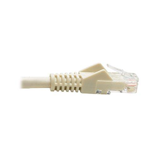 Tripp Lite Tripp Lite Cat6 Gigabit Ethernet Snagless Molded Patch Cable 24 AWG 550MHz Premium UTP, White, RJ45 M/M 4' (N201-004-WH)