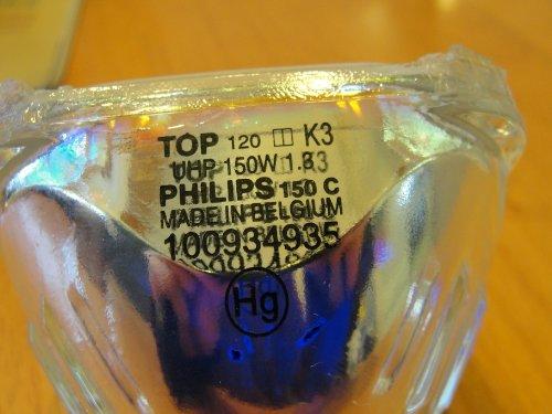 PHILIPS Philips UHP 150W 1.3 P22 Metal Halide Projector TV DLP Lamp/Bulb