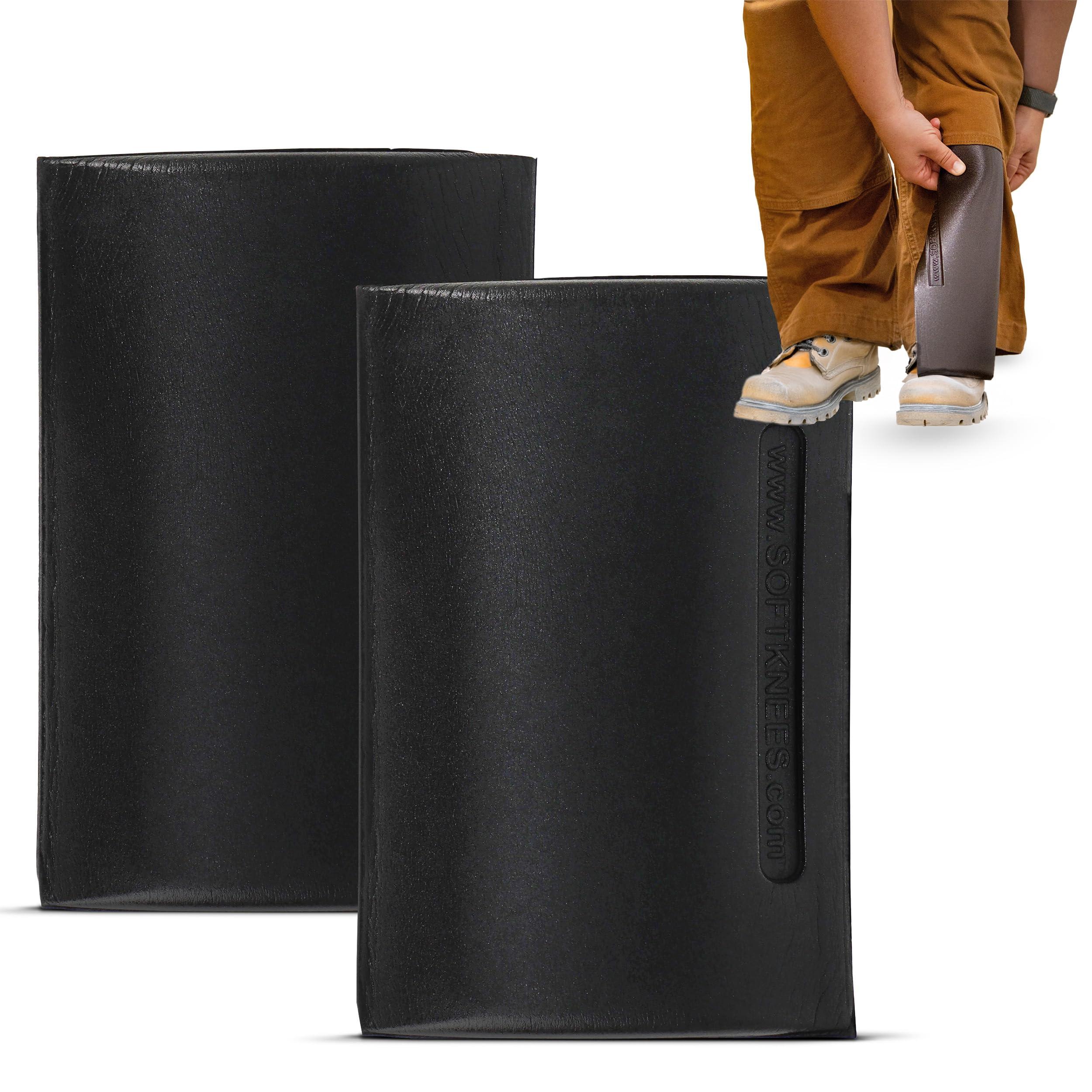 Soft Knees Soft Knees No-Strap Knee Pads for Work, 6 x 9 Knee Pads for Men Construction | Knee Pad Inserts for Work Pants With Double Knee | Soft Work Knee Pads for Men Construction