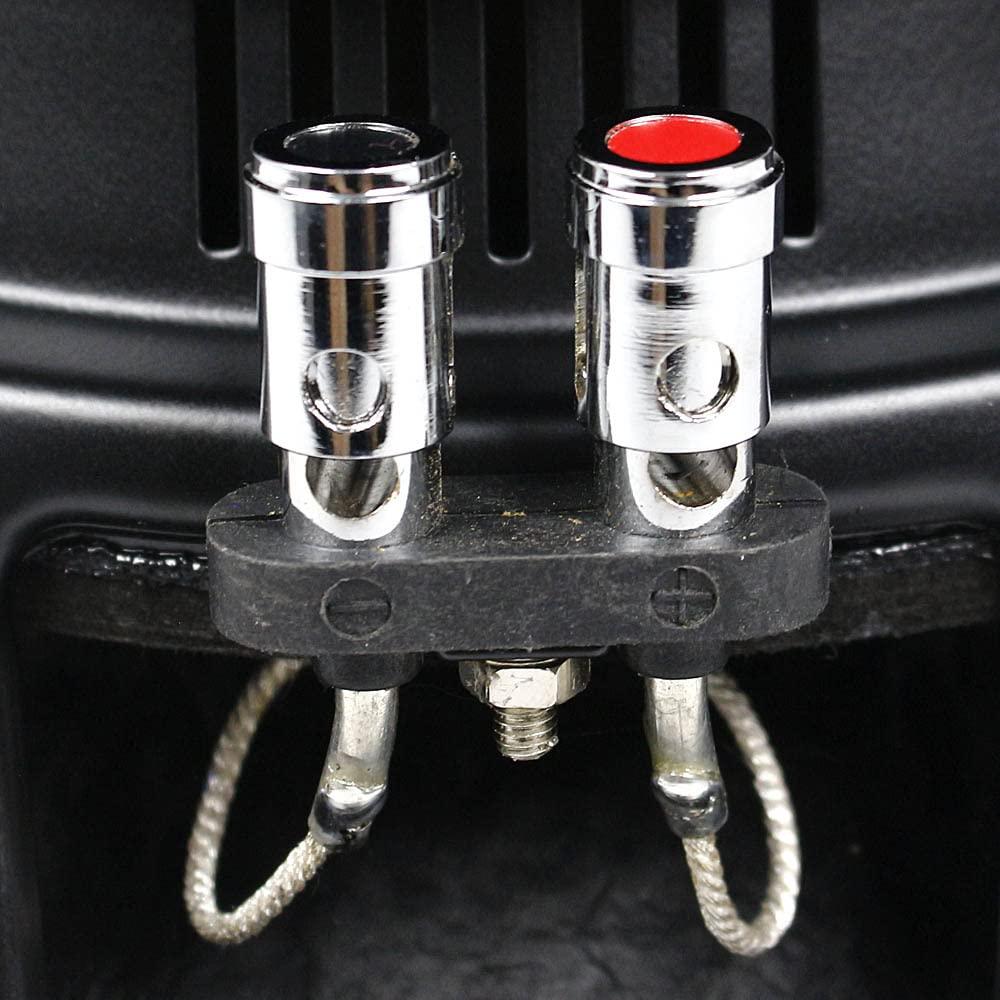 RI Audio RI Audio 10\'\' Subwoofer Dual 4 Ohm Energy Series RI-PW10D4 Single, Black