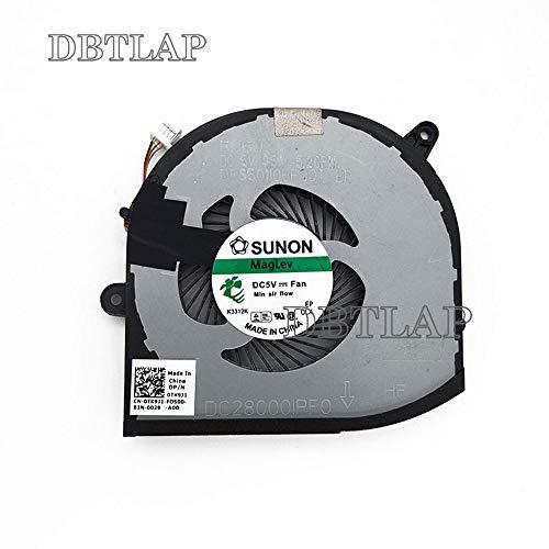 DBTLAP DBTLAP Laptop Cooling Fan Compatible for DELL XPS 15 9560 Precision 5520 M5520 P56F DC28000I0F0 0TK9J1 TK9J1 Right Side