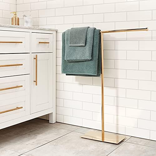 Kingston Brass Kingston Brass Claremont T-Shape Towel-Rack, Polished Brass