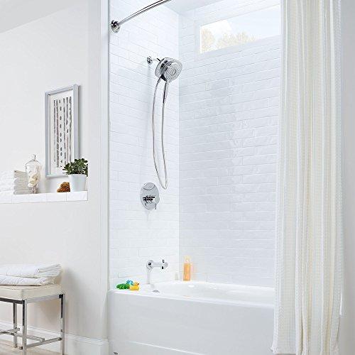 American Standard American Standard 9035254.002 Spectra+ Duo 4-Function 2-In-1 Shower Head, 2.5 GPM, Polished Chrome