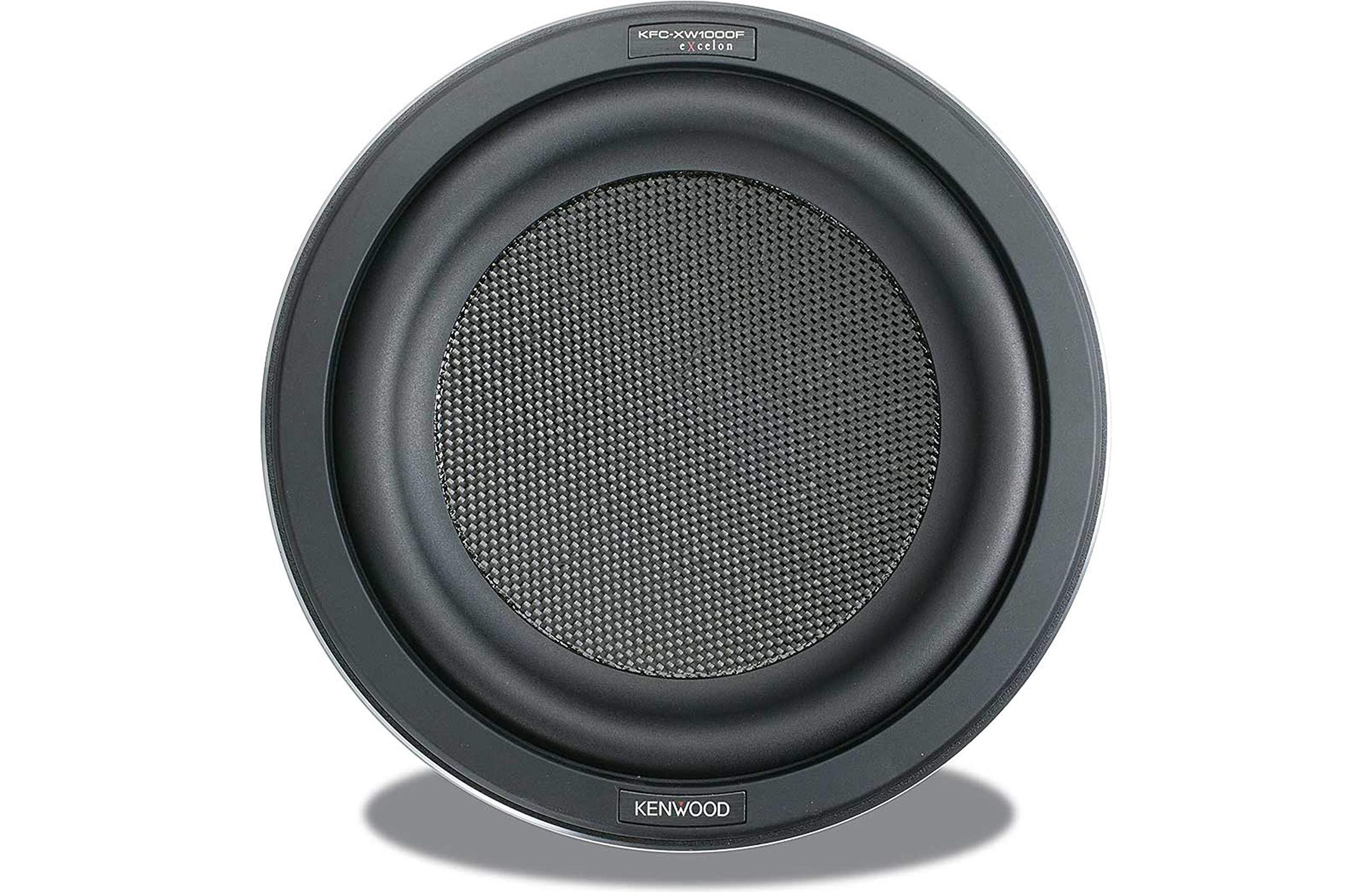 Kenwood Kenwood Excelon KFC-XW1000F 10-Inch 1000 Watt Shallow Mount Car Subwoofer