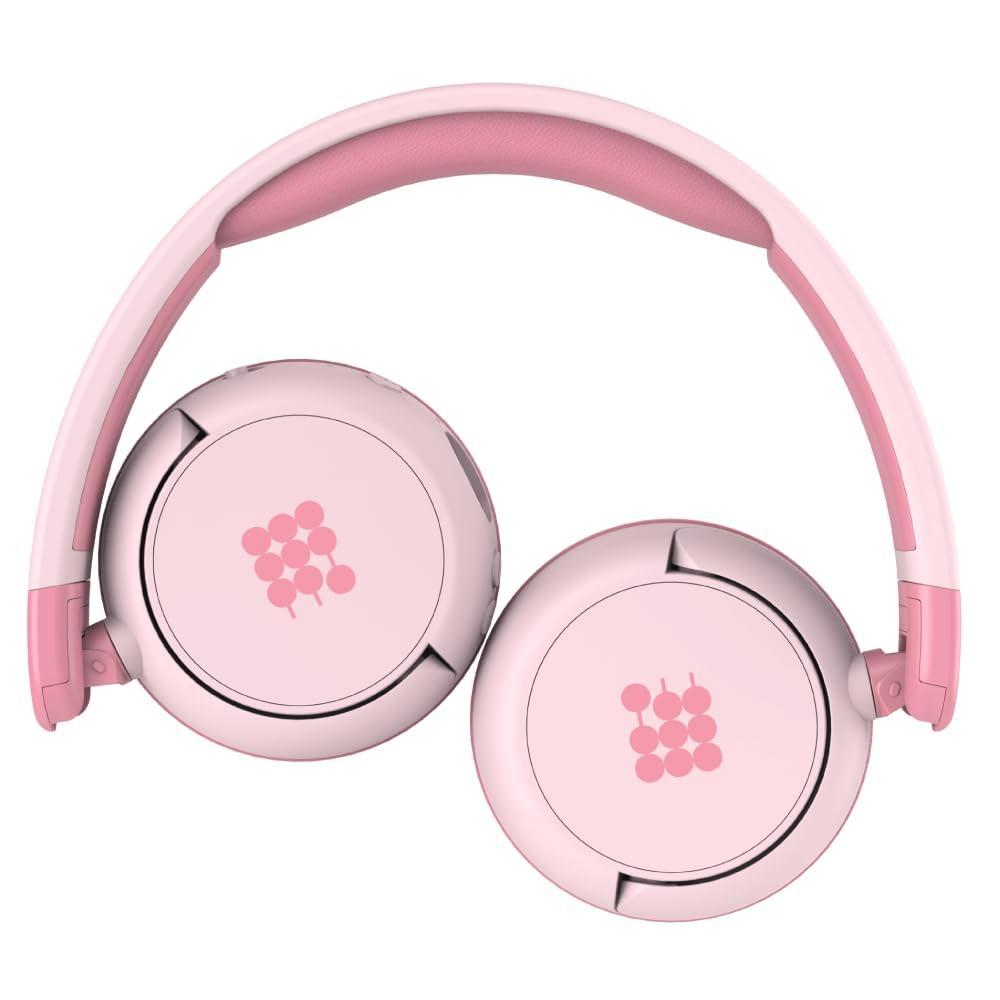 Cubitt Tracking Technologies Cubitt Bluetooth Headphones for Kids, Wireless, with Premium Sound Quality, Built in Microphone, 24 Hours Playtime, Study Mode/Volume Limited and AUX Cord for iPad, Tablet, Airplane, Phone, PC