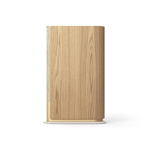 Bang & Olufsen Bang & Olufsen Beosound Emerge Bookshelf Wi-Fi Speaker, Gold Tone/Light Oak