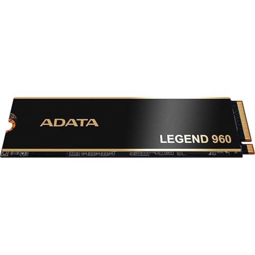ADATA ADATA Legend 960 2TB PCIe Gen4 x4 NVMe 1.4 M.2 Internal Gaming SSD Up to 7,400 MB/s (ALEG-960-2TCS)