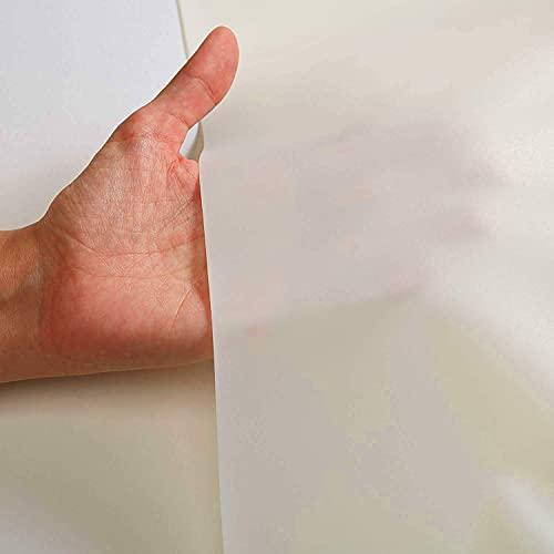 SW Holographic Rear Projection Film Self Adhesive Projector Sticker for Home Cinema, Exhibition Conference and Office Presentation, White, 60Inchx20Inch