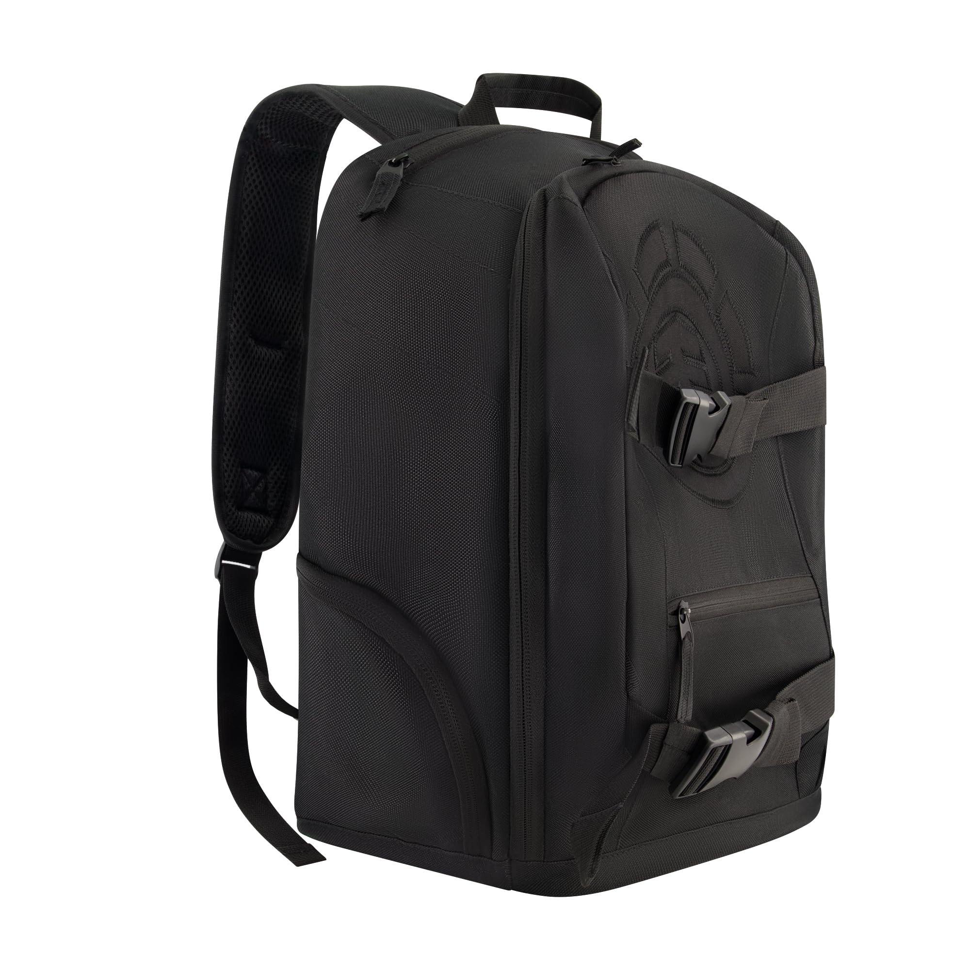 Concept One Element Mohave Backpack, 15 Inch Laptop, Padded Computer Bag for Commute or Travel, Black, One Size