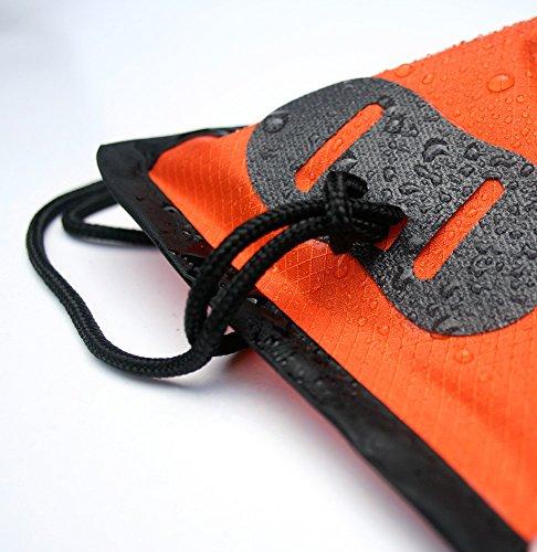 Aquapac Aquapac 35 Small Stormproof Phone Case for iPhone, Orange