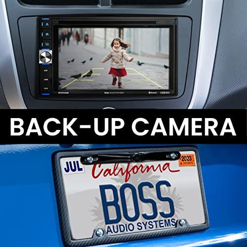 BOSS Audio Systems BOSS Audio Systems BVB9358RC Car Stereo - Double Din, 6.2 Inch Touchscreen, Bluetooth, CD DVD Player, AM/FM Radio Receiver, Backup Camera, Wireless Remote Control, Aux In, USB, SD