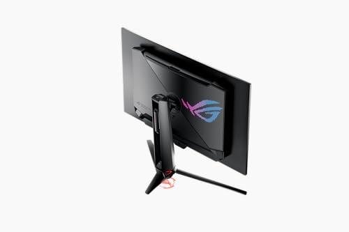 ASUS ASUS ROG Swift 32 4K OLED Gaming Monitor (PG32UCDP) - WOLED, Dual Mode (4K 240Hz, FHD 480Hz), 0.03ms, G-SYNC Compatible, Custom Heatsink, AI Gaming, 99% DCI-P3,True 10-bit, USB-C 90W, 3yr Warranty
