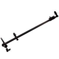 Glow Glow 42\" 5-in-1 Collapsible Disc Reflector, - Bundle - with 7\' Black 3-Section Light tand, Portable Reflector Bracket, 12-67\"