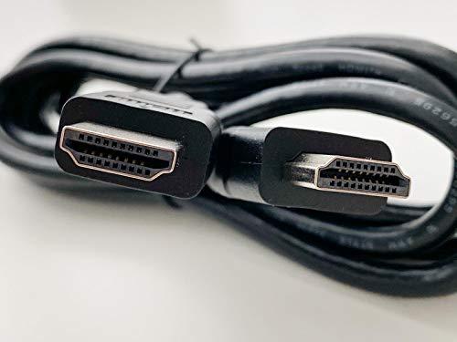 SatelliteSale SatelliteSale Digital High-Speed 2.0 HDMI Cable 4K/60Hz 18Gbps PVC 2160p Black Cord Universal Wire 6 Feet
