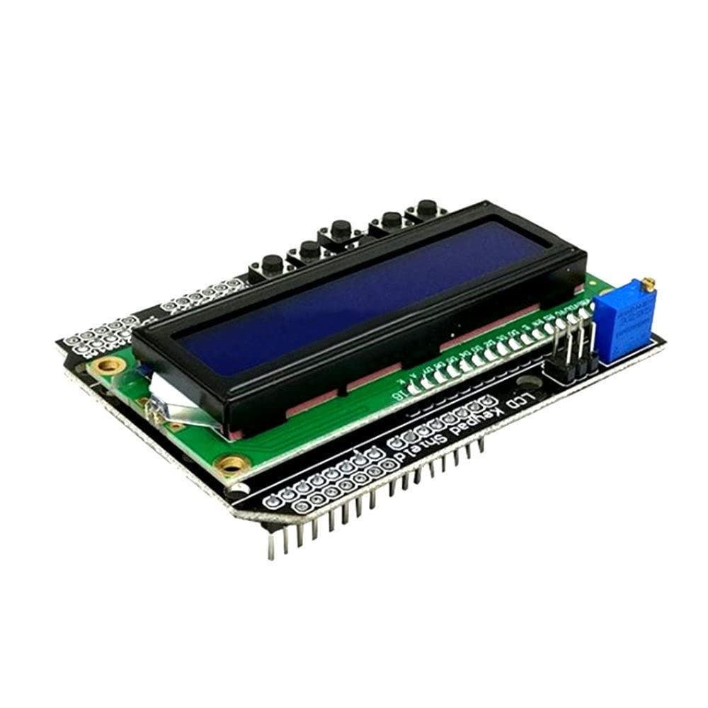 PartsNovar LCD Keypad Shield of The LCD1602 Character LCD Input and Output Expansion Board for arduino