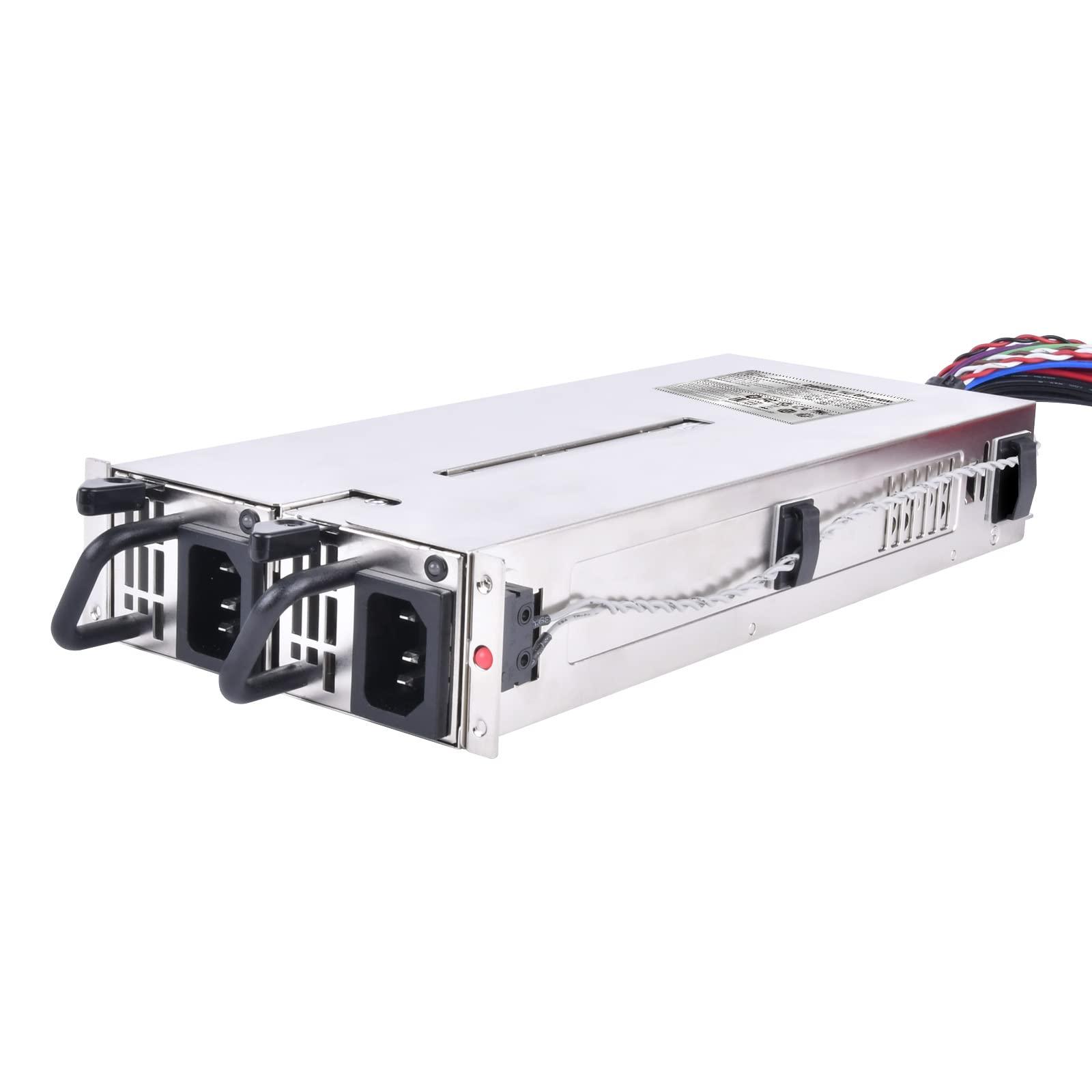 SilverStone Technology SilverStone Technology Gemini GM400-1UB Cybenetics Bronze 400W 1U redundant Power Supply, SST-GM400-1UB, TAA Compliant