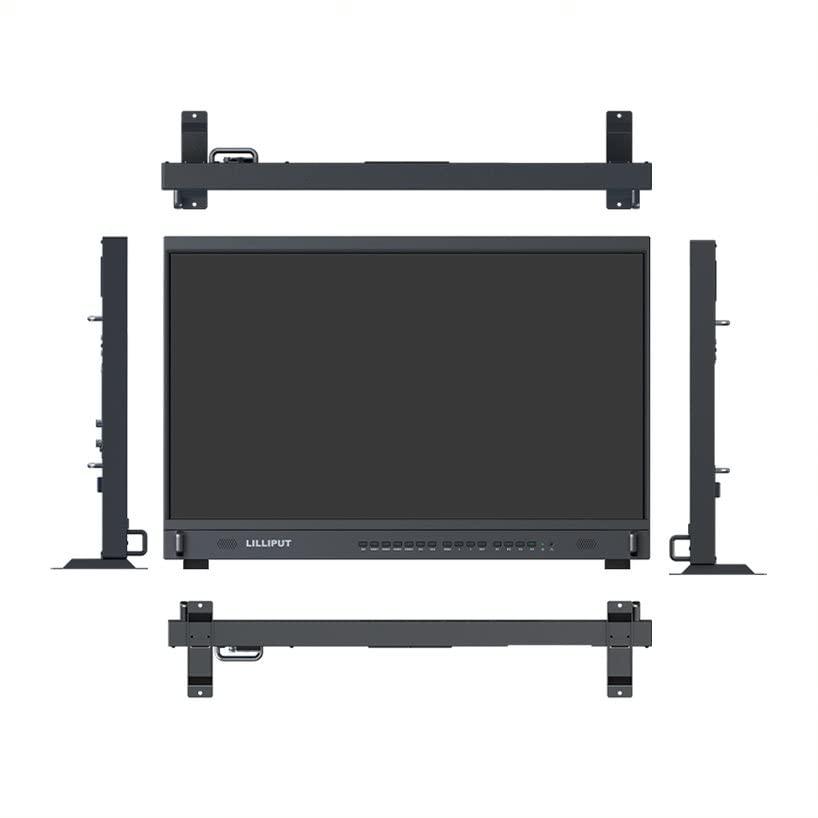 LILLIPUT LILLIPUT 31.5" BM310-4KS-VBP Broadcast Monitor 4K/Full HD for Taking Photos & Making Movies with Multiple Signal inputs 3G SDI, HDMI, DVI and VGA Quad View Split, 3D LUT, HDR with V Mount Plate