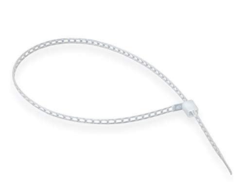 KABLE KONTROL Kable Kontrol Ladder Cable ties 11 Inch Long Natural - 40 Lbs Tensile Strength 1000 Pcs/Pack | Nylon 6-6 | Multipurpose | Strong & Flexible | Cable Management Wire Wraps