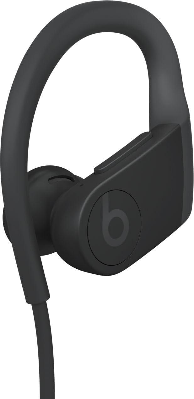 Beats Powerbeats High-Performance Wireless Bluetooth Headphones - Black - MWNV2LL/A (Renewed)