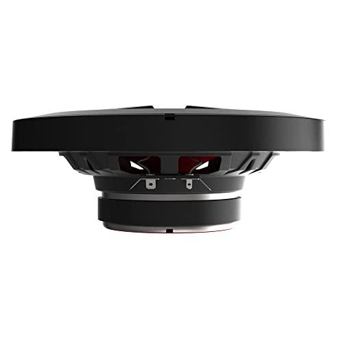 MTX MTX Terminator Series 6.5 Inch Woofer Cone Component 2-Way Speaker Pair with 45 Watt RMS, Black/Red