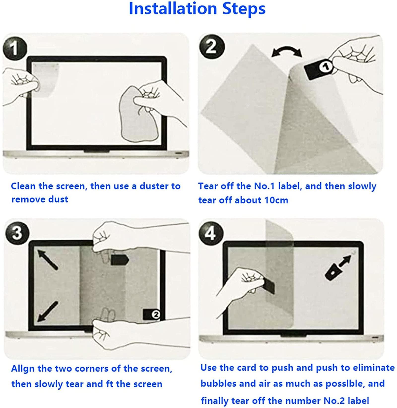 LIALIYA 70-75 Inch Anti-Glare TV Screen Protector, Matte Anti-BLYE Screen Protector, PET Material Anti-Fingerprint Film/Anti-Reflection for LCD, LED, OLED & QLED 4K HDTV,70\" 1661900mm