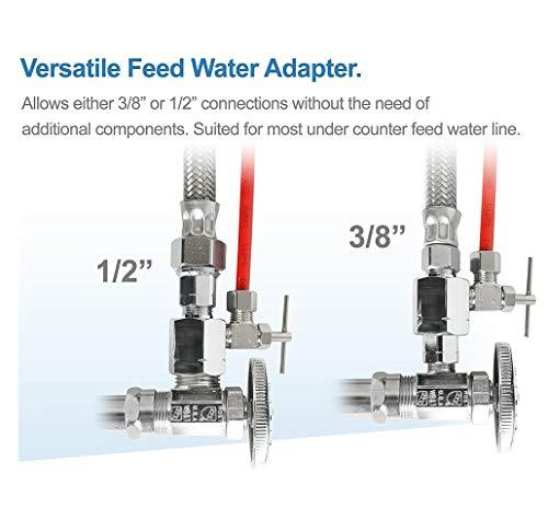 APEC Water Systems APEC Water Systems RO-90 Ultimate Series Top Tier Supreme Certified High Output 90 GPD Ultra Safe Reverse Osmosis Drinking Water Filter System, Chrome Faucet