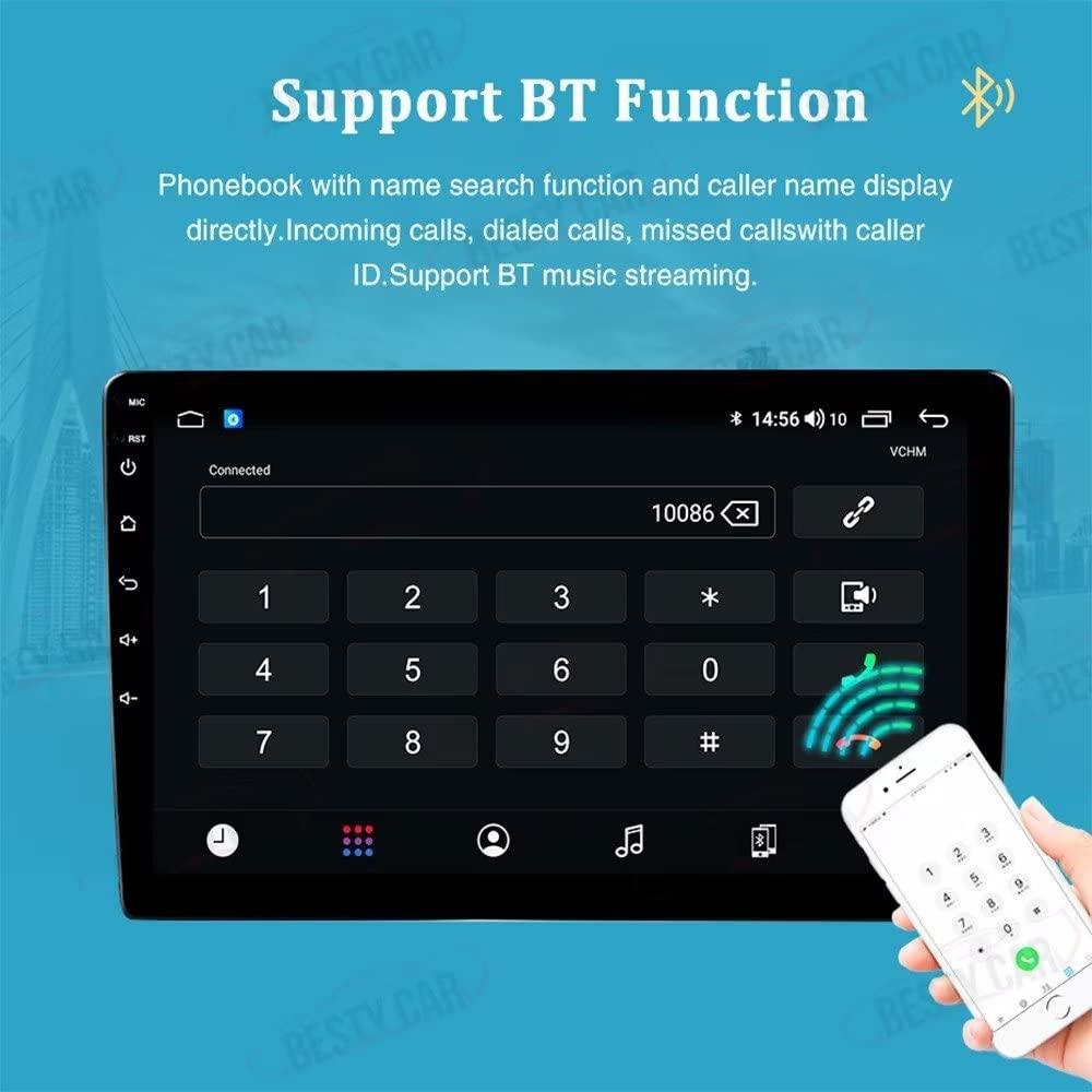 Bestycar Bestycar 10.1''Android Car Stereo Radio for Peugeot 4008 Mitsubishi ASX CITROEN C4 2010-2018 Octa Core Android 10.0 Touchscreen Headunit supports GPS Navigation Carplay Android Auto Bluetooth SWC-4+64