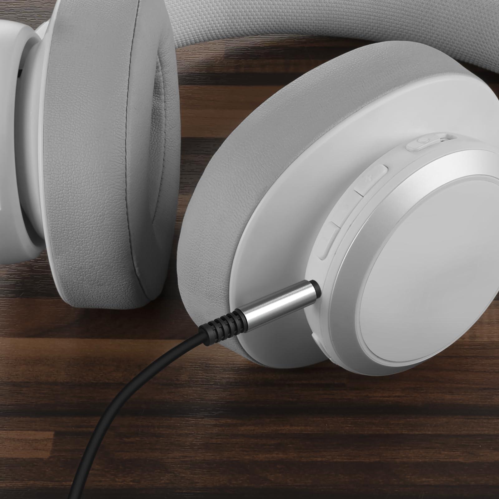 GEEKRIA Geekria Audio Cable Compatible with JBL Tune 770NC 760NC 750BTNC 720BT 710BT 700BT 660NC, Live 500BT Headphones Cable, 2.5mm to 3.5mm Replacement Stereo Cord (5.6 ft/1.7 m)