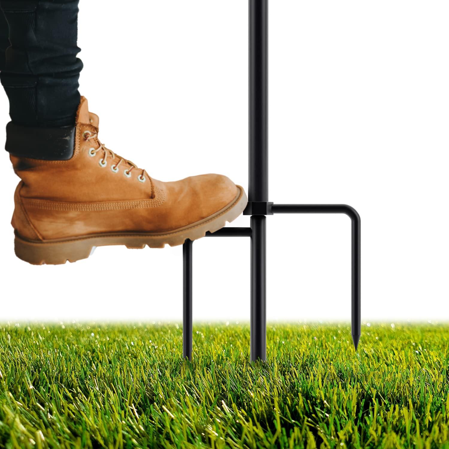 RELI RELI Wireless Outdoor Light Cam D1 + Ground Stand: Complete Security Camera Solution with 1080P Color Night Vision, Motion Detection, and SD/Cloud Storage