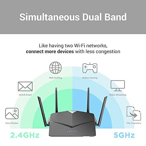 D-Link D-Link WiFi Router AC2600, Smart, Mesh (DIR-2640)