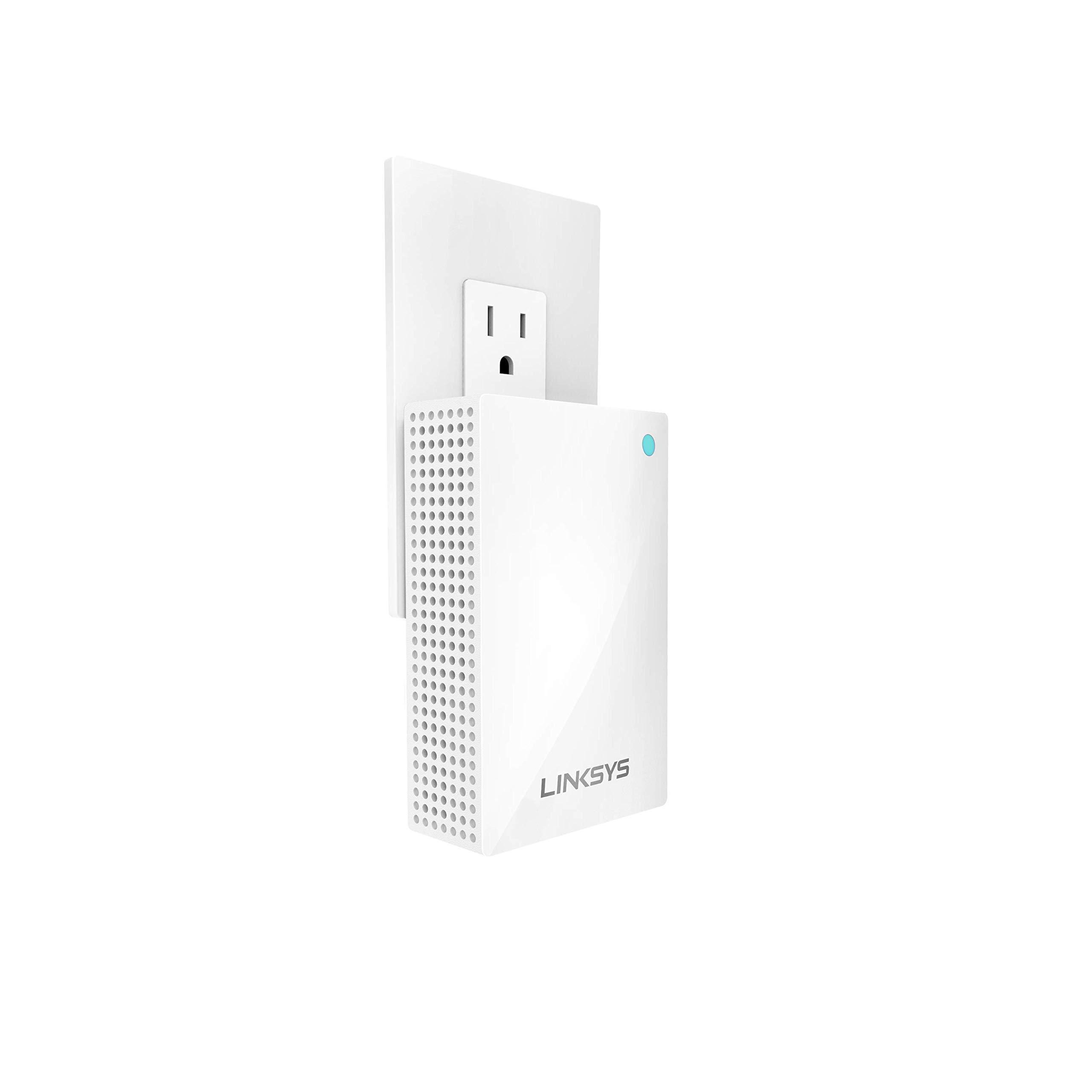 Linksys Linksys Velop Whole Home WiFi Intelligent Mesh System Wall Plug-in, Works with Your Velop System to Extend Range & Speed (Renewed)