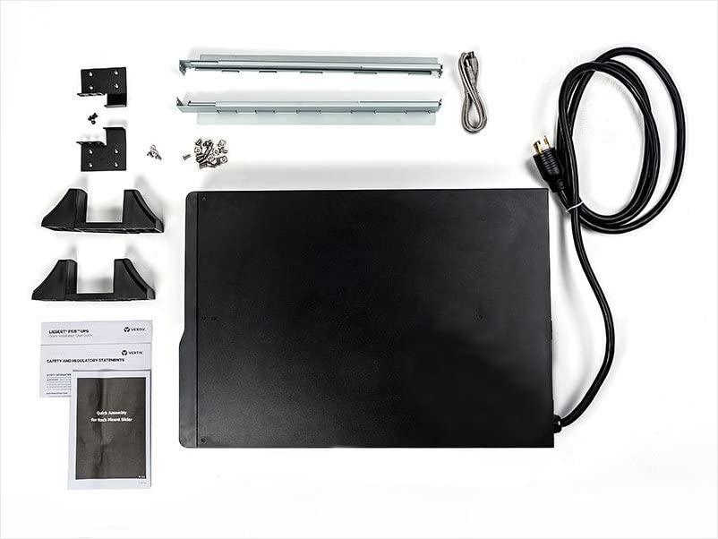 Liebert Vertiv Liebert PSI5 UPS - 800VA 720W 120V 2U Line Interactive AVR, Rack/Tower, Lead Acid, 0.9 Power Factor, Pure Sine Wave, Rotatable LCD Monitor, 1 Group of Programmable Outlets (PSI5-800RT120)