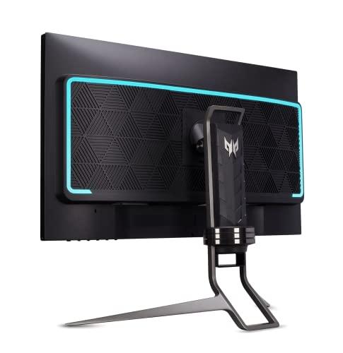 acer Acer Predator XB323QK NVbmiiphuzx 31.5" UHD (3840 x 2160) Agile-Splendor IPS Gaming Monitor | G-SYNC Compatible | Up to 0.5ms | 144Hz | DCI-P3 90% | 1-USB Type-C, 1-Display Port 1.4 & 2-HDMI 2.1 Ports