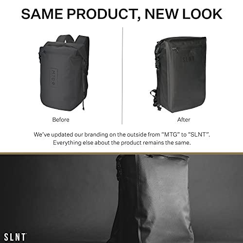 Silent Pocket Silent Pocket SLNT Faraday Waterproof Backpack Signal Jamming Faraday Bag Protects Against Identity Theft with Signal Blocking, Protect your Data and Devices during Work, Travel, Hiking