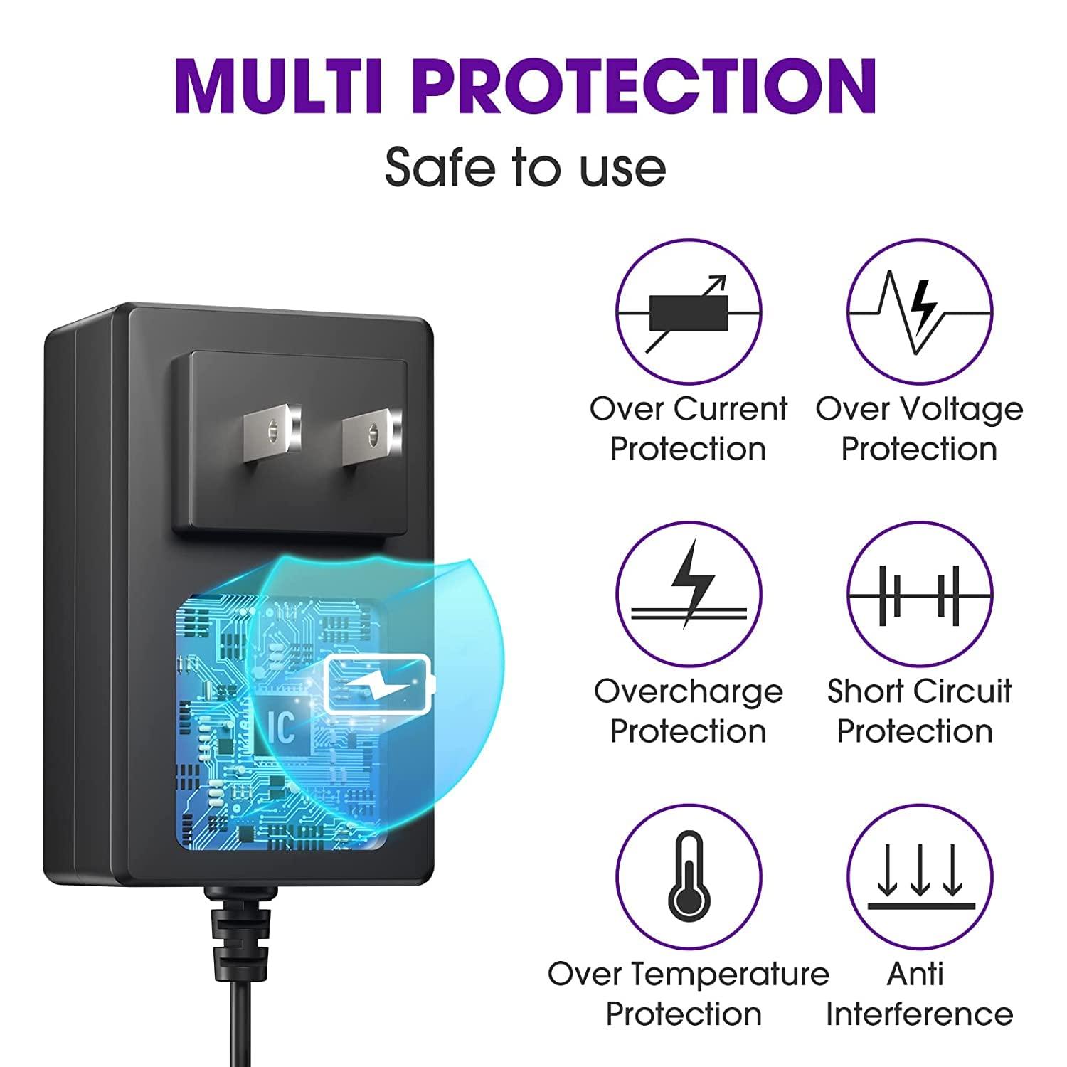 GUY-TECH Guy-Tech 16V AC/DC Adapter Compatible with VIZIO Sound Bar 2.0 System Model: SB2920-D6 SB2920D6 29\" SoundBar Speaker Switching 16VDC Power Supply Cord