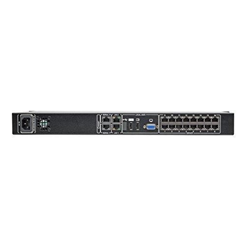 Tripp Lite Tripp Lite 16-Port NetCommander Cat5 1U Rackmount 1+1 User VGA/USB KVM Switch w/ IP Remote Access (B072-016-1-IP)