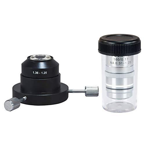 OMAX OMAX 40X-1000X Oil Darkfield Compound Binocular Microscope with 5.0MP USB Digital Camera