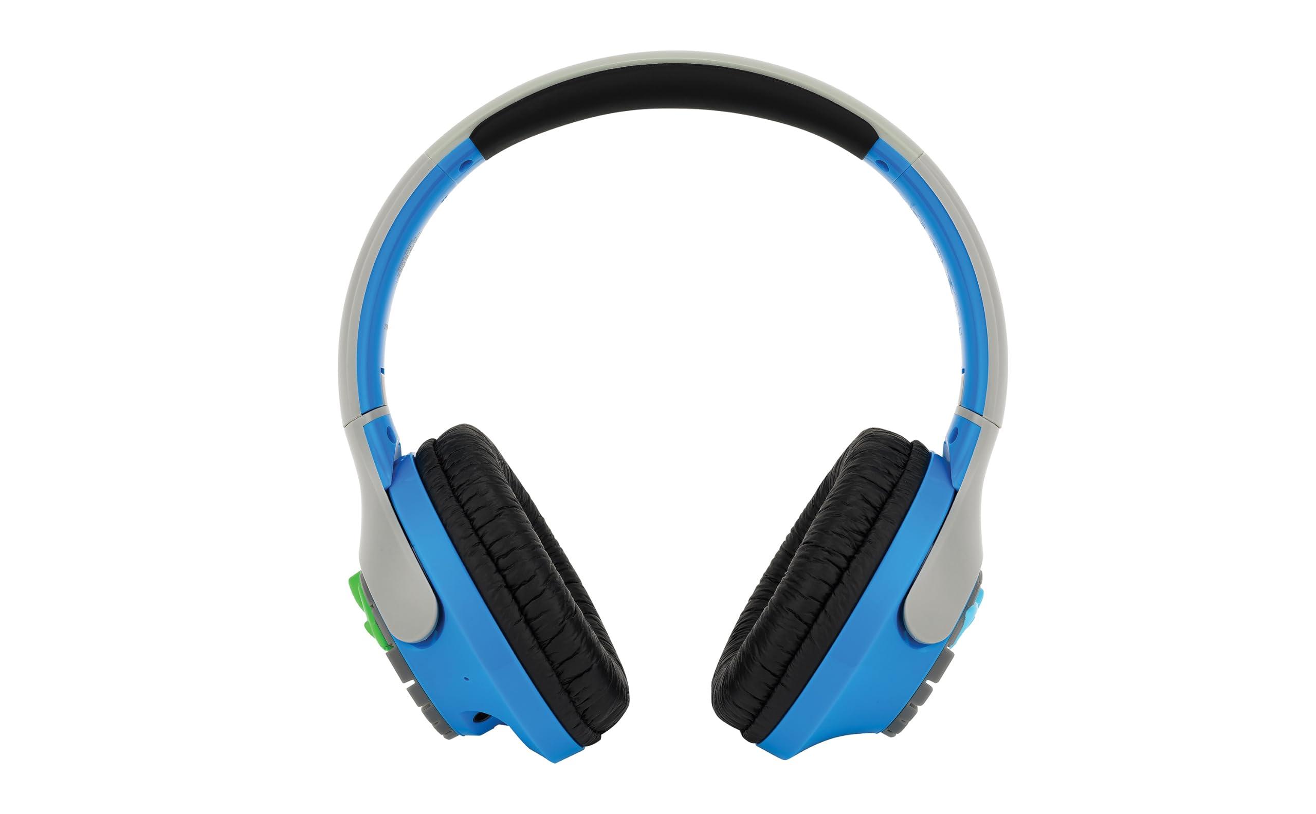 eKids eKids Dinosaur Headphones for Kids, Volume Reduced Bluetooth Headphones for School, Home, or Travel