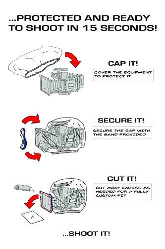 CAP IT! 3 Pack CAP IT! Covers (Medium) Camera & Electronics Protection Perfect for ARRI, RED, Sony, PANASONIC, PANAVISION, STEADICAM, GIMBLE RIGS