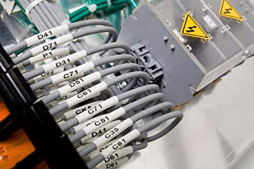 Brady Brady HX-2000-3-WT PermaSleeve Wire Marking Sleeves, 2.00" Height, 2.952" Width, Polyolefin (B-7642) White (Roll of 100)