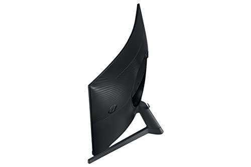 Samsung SAMSUNG 27" Odyssey G55A QHD 165Hz 1ms FreeSync Curved Gaming Monitor with HDR 10, Futuristic Design for Any Desktop (LS27AG550ENXZA)